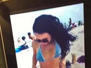 Cum Tribute For Sexy Teen In Bikini Huge Load